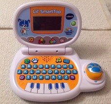 VTech Lil&#39; Smart Top Learning Laptop - 10 Different Acitvities, Piano, 80-139500 - £14.21 GBP