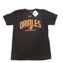 NWT New Baltimore Orioles Under Armour Logo Size Small T-Shirt - £18.51 GBP