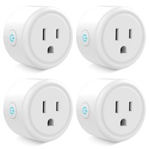 Ghome Smart Mini Smart Plug, Wifi Outlet Socket, Works With Alexa And Google - £25.07 GBP