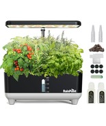 RAINPOINT Hydroponics Growing System Kit, Indoor Herb Garden Planter Kit... - $109.21