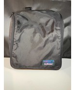L.L. Bean Nylon Toiletry Travel Bag Black Forest Green Ample Storage Poc... - $68.49 CAD