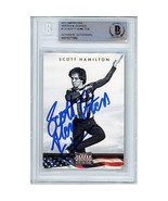 Scott Hamilton Team USA Signed 2012 Americana Heroes Olympics BGS On-Car... - £76.64 GBP
