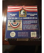3&#39; X 6&#39; U.S. Fan Flag Best Quality Nylon - $769.23 MXN