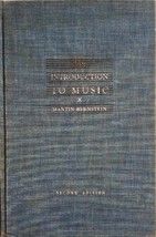An Introduction to Music: Second Edition by Martin Barnstein / 1953 Hardcover - £3.55 GBP