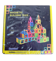 Coodoo Magnetic Tiles 30 Pcs Building Blocks Kids Toys Gifts For Boy Girls - New - £21.54 GBP
