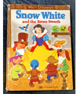 Walt Disney A Big Golden Book Snow White and the Seven Dwarfs Vintage - £9.46 GBP