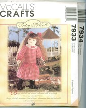 McCalls 7933 7934 Betsy McCall 18 inch Doll Dress American Girl pattern BUNDLE - £11.47 GBP
