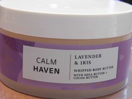 CALM HAVEN (LAVENDER &amp; IRIS)  Bath &amp; Body Works WHIPPED Body Butter 6.5 ... - £15.14 GBP