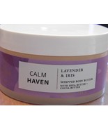 CALM HAVEN (LAVENDER &amp; IRIS)  Bath &amp; Body Works WHIPPED Body Butter 6.5 ... - £14.91 GBP