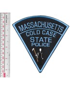 Massachusetts State Police Cold Case Unresolved Case Unit Patch - $10.99
