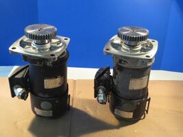 FUJI ELECTRIC R V GEARED MOTOR VGB3002C-10 200W 4 POLES W/ BRAKE VNB2002A - $126.09