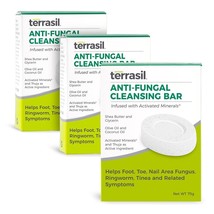 Antifungal Soap by Terrasil | Anti-Fungal Skin Soap Bar for Jock Itch, Athletes  - £47.15 GBP
