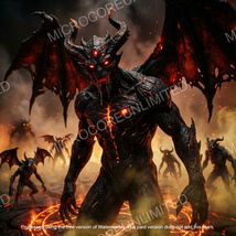 Digital Art - evil-demonic-entity-minions - Free Shipping - $0.99