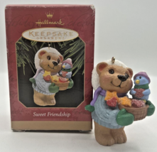 Hallmark Keepsake Christmas Ornament Sweet Friendship 1999 U47 - £11.98 GBP