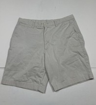 Roundtree &amp; Yorke Light Beige Chino Shorts Men Size 34 (Measure 32x9) - $11.59