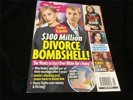 Star Magazine Feb 19, 2024 Hailey &amp; Justin $300 Million Divorce Bombshell - $9.00