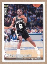 1995-96 Collector&#39;s Choice #6 Avery Johnson San Antonio Spurs - £1.50 GBP