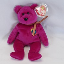RARE TY Beanie Baby MILLENNIUM the Bear with ALL Spelling Errors - £19.12 GBP