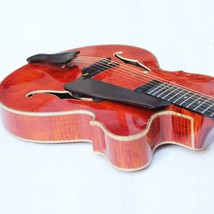 Handcrafted Acoustic Archtop Jazz Guitar Violin Instrument Style - £855.55 GBP