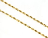 2.6mm Unisex Chain 14kt Yellow Gold 348939 - £606.59 GBP