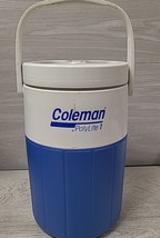 Vintage Coleman PolyLite 1 Gallon Water Cooler Jug With Spout SUPER CLEAN - £7.42 GBP