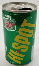 C) Vintage Canada Dry Hi-Spot Lemon 12oz Empty Soda Can College Point Ne... - $9.89