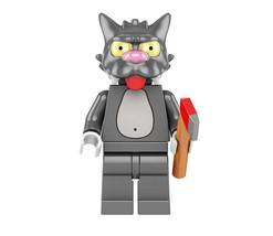 Scratchy  Mouse  The Simpsons Cartoon Minifigure - £4.78 GBP