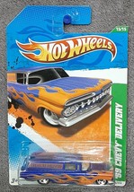 Hot Wheels • 2011 • Treasure Hunt • 15/15 •  &#39;59 Chevy Delivery New in Pack Card - £6.26 GBP