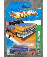Hot Wheels • 2011 • Treasure Hunt • 15/15 •  '59 Chevy Delivery New in Pack Card - £6.29 GBP