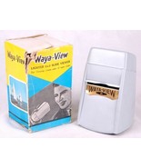 Waya-View Portable Slide Viewer-Grey-Original Box-True Vintage - €16,15 EUR