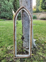 Messina Farmhouse Arch Shabby Chic Distressed Wall Decor - $35.90