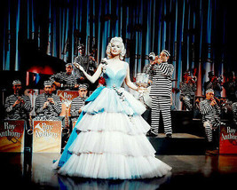 Jayne Mansfield Performing On Stage Ballgown 8x10 Photo (20x25 cm approx) - £7.62 GBP