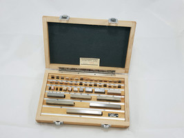 professional YUSHI Certificate 435 Gage Block Set 44 pcs Slip Jo blocks 1-100mm - £92.54 GBP