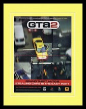 1999 Grand Theft Auto 2 GTA PS1 11x14 Framed ORIGINAL Vintage Advertisement - £31.13 GBP