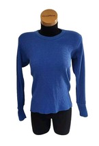 Vintage Waffle Knit Thermal Shirt Size Large Base Layer Fruit Of The Loo... - $18.69