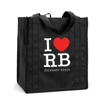I Love RB Shopping, I Love Rockaway Beach Shopping Bag, Rockaway Beach Bag - £10.28 GBP