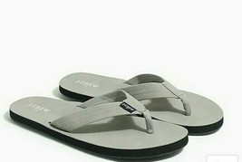 J.CREW Men&#39;s Gray Flip Flops Sandals Size 8,9, 10 , 11 ,12 ,13 New - £31.68 GBP