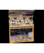 Vintage Souvenir of Fort Worth Botanic Gardens Picture Postcard Set of 1... - £11.03 GBP