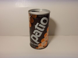 PATIO ROOT BEER  12 OZ STEEL CAN  HOWELL, MICHIGAN  VINTAGE - £9.70 GBP