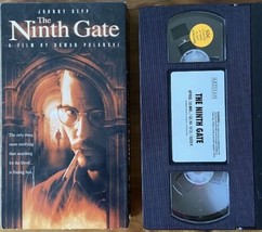 The Ninth Gate VHS  1999   Johnny Depp  Frank Langella Lena Olin Roman P... - £7.93 GBP
