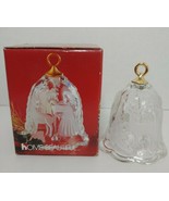 Mikasa Home Beautiful Little Angel Frosted Glass Christmas bell in box G... - £5.43 GBP