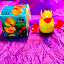 Very old vintage wind up swimming duck - $27.72
