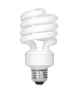 Compact Fluorescent Spiral Soft White Light Bulb 20 Watt (replaces 75W b... - £5.64 GBP