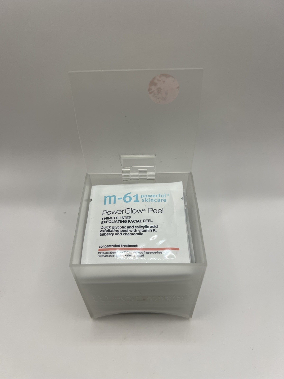 M-61 Power Glow Peel 1 Minute 1 Step Exfoliating Facial Peel 30 Treatmen... - $27.71