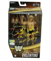 Greg Valentine Autographed WWE Mattel Elite Legends Series 7 Action Figure JSA - £119.65 GBP