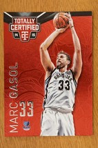 2014-15 Totally Certified Platinum Red #91 Marc Gasol 49/279  Memphis Grizzlies - £3.93 GBP
