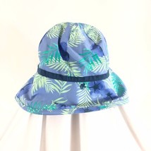 Jack Wolfskin Girl&#39;s Yuba Sun Hat Headgear Floral Palm Leaf Purple Green... - $7.84