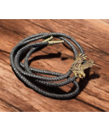 Vintage American Eagle Bolo Tie Gold Tone Made in USA - $573.91 MXN