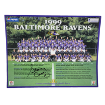 Baltimore Ravens NFL Football 1999 Season Team Photo 11x9 Stoney Case #10 Auto - £11.50 GBP