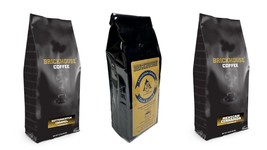 Flavored Coffee Brickhouse Bundle With Colombian, Buttersctch Caramel &amp; Mex Cin - £21.35 GBP